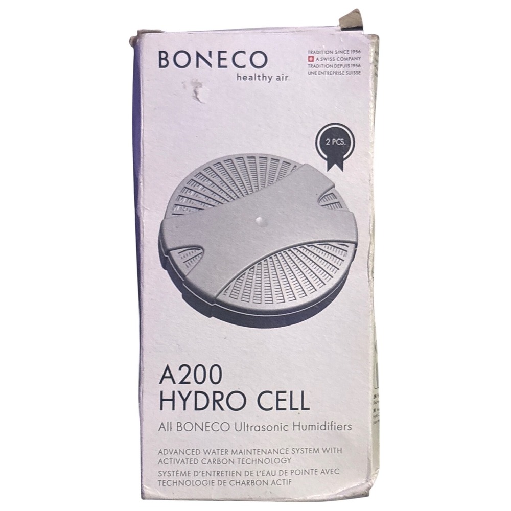 NEW BONECO A200 Hydro Cell Humidifier Filter Activated Carbon 2 Pack